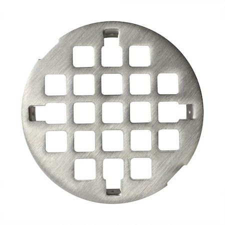 Thrifco Plumbing Shower Grid 3-1/4 Inch  Satin Nickel 4405794